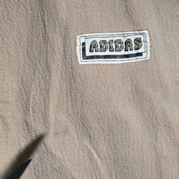 Adidas Originals Vintage Pants Mens 34 Beige Tan Trefoil 80s 90s - Picture 4 of 10